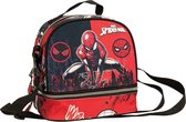 Marvel Koeltas Spider-man Junior 6,5 Liter Polyester Rood/zwart