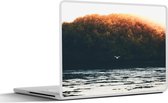 Laptop sticker - 10.1 inch - Vogel - Boom - Water - 25x18cm - Laptopstickers - Laptop skin - Cover
