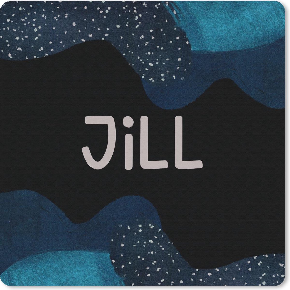Muismat 30x30 cm - Mousepad Jill - Pastel - Meisje - Muismatten