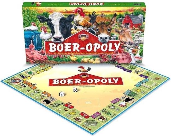 Afbeelding van het spel gezelschapsspel Boer-opoly