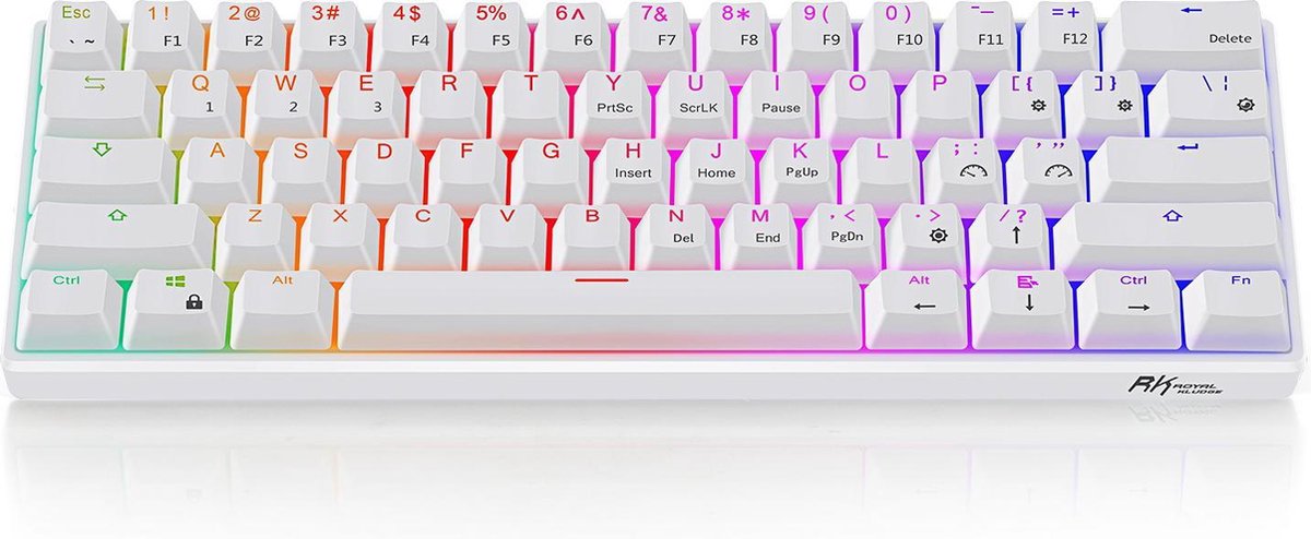 Royal RK61 - Compact Gaming Toetsenbord thumbnail 3