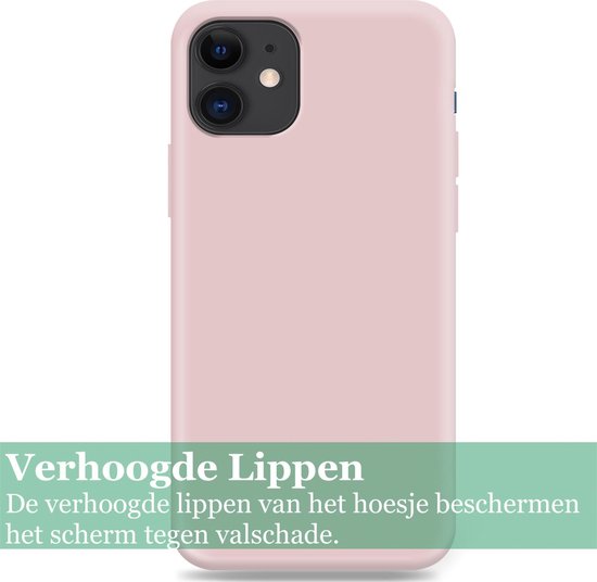 TechNow Coque anti-chocs pour Apple iPhone 12 Pro Max - Protection complète de l'écran et de l'appareil photo pour Apple iPhone 12 Pro Max - Rose