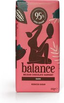 Balance belgische chocolade puur laag suikergehalte Klingele
