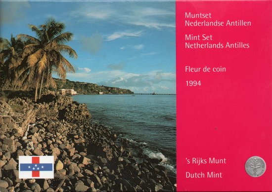 Thumbnail van een extra afbeelding van het spel Nederlandse Antillen Muntset 1994