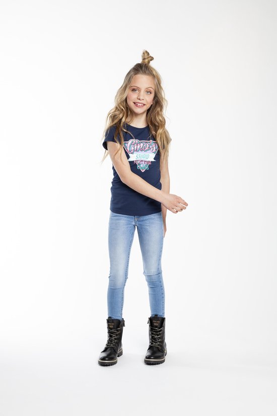 Vingino Basic Kinder Meisjes Superskinny jeans - Maat 122 | bol.com