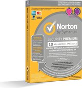 NORTON Norton Security Premium - 1 jaar - 10 toestellen