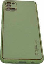 ZKl Telecom Telefoonhoesje - Back Cover - Geschikt Voor Samsung Galaxy A02s - Groen