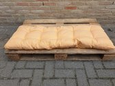 Palletkussen type "Layla" Yellow Gold | Afmetingen 48 x 120 cm