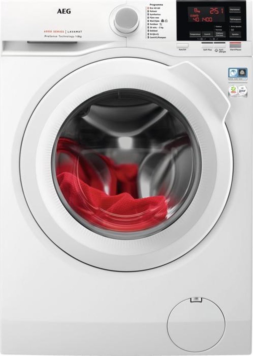 AEG ProSense wasmachine L6FBN84GV