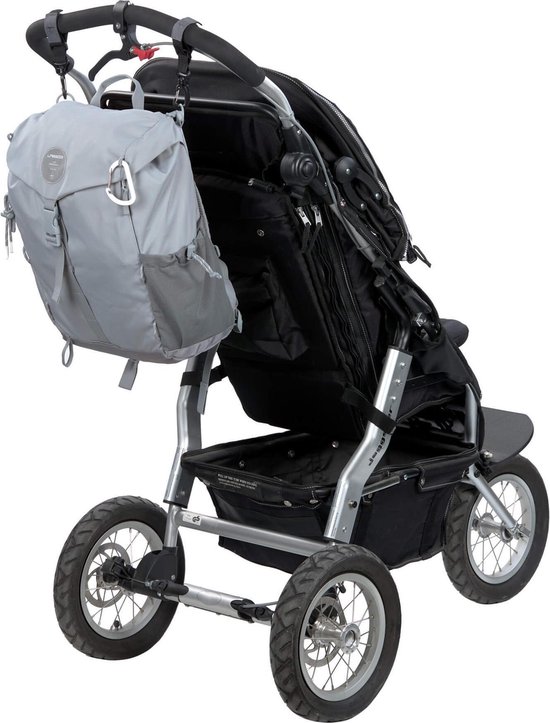 LÄSSIG rugzak - luiertas - Greenlabel Outdoor grijs — afbeelding 3