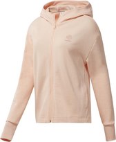 Reebok Full-Zip Hoodie Sweatshirt Vrouwen veelkleurig L.