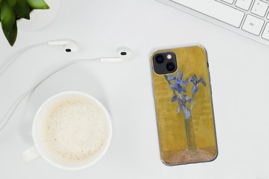 Coque iPhone 13 mini - Iris - Piet Mondrian - Old masters - Siliconen