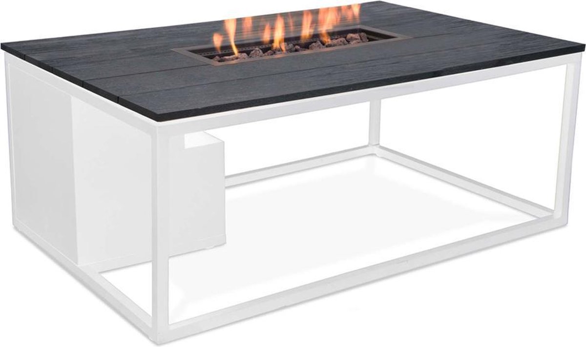 Cosi Cosiloft 120 - Table de feu - Blanc avec noir