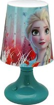 tafellamp Frozen meisjes 19 cm groen/roze