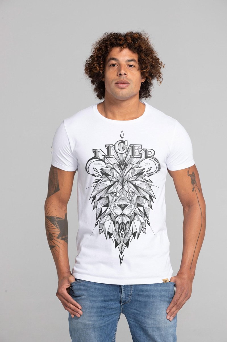 LIGER - Limited Edition van 360 stuks - Lucky Dubz - LIGER - Origami - T-Shirt - Maat M