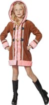 Eskimo Kostuum | Eskimo Pink Funky Iglo | Meisje | Maat 152 | Carnaval kostuum | Verkleedkleding