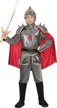 Widmann - Middeleeuwse & Renaissance Strijders Kostuum - Ridder Graniet - Jongen - rood,zilver - Maat 158 - Carnavalskleding - Verkleedkleding