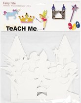 sprookjesfiguren TeACH Me 13,5 - 27,5 cm karton wit