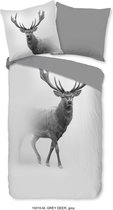 Pure Dekbedovertrek - Grey Deer - 140x200/220 - Edelhert