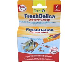 Tetra FRESHDELICA RODE MUGGENLARVEN 48GR - 2,8x8,7x13cm
