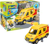 Pakketservice wagen met figuur - Revell Junior Kit - 00814