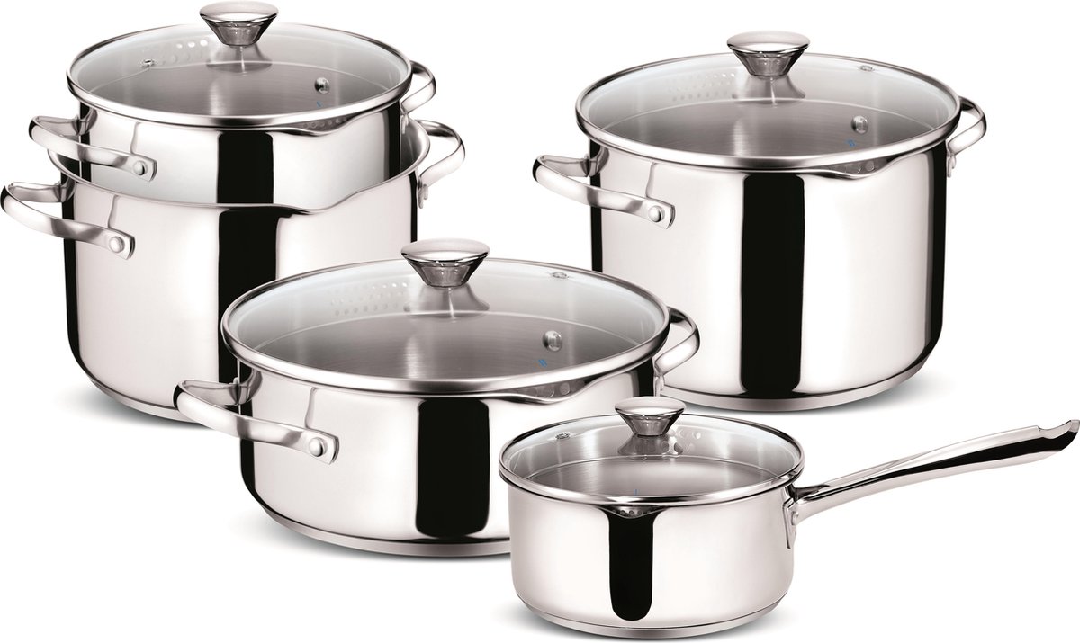 Lagostina 7116001319 pannenset 9 stuk(s)