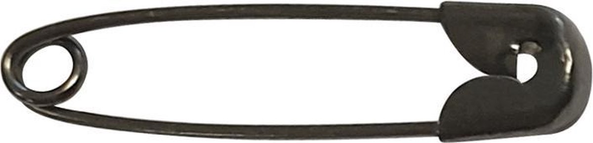 Veiligheidsspeld Veiligheidsspelden zilver-zwart antiek 22mm 1000 stuks