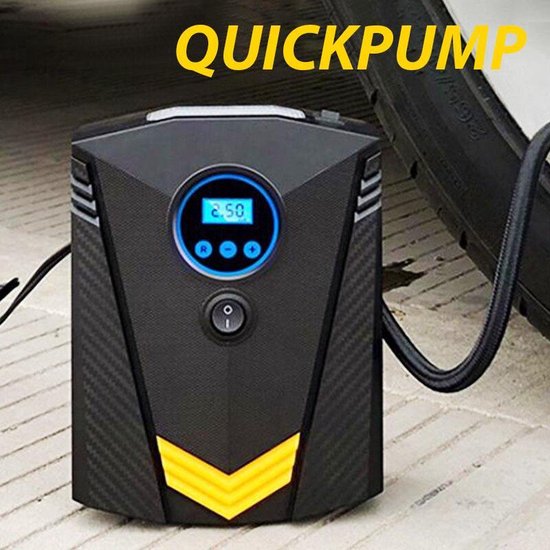 Oplaadbare Bedrade En Draadloze Bandenpomp - Handheld Luchtcompressor Draagbare Luchtpomp Met Digitaal Display Voor Autofietsbanden En Andere Inflatabl