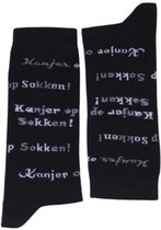 Funsokken - Kanjer op sokken - Tekst verweven in sok - Maat 41-46