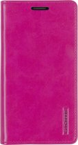 Telefoonhoesje geschikt voor Apple iPhone 13 - Blue Moon Flip Case - Met pasjeshouder - Magenta