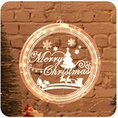 Kersthanger - 3D kersthanger - Kersthanger met led verlichting - Merry Christmas - op batterij