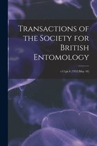Transactions of the Society for British Entomology; v11: pt.4 (1952: May 16)