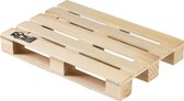 Labyrinth Palette-It® - Set van 5 design pallet onderzetters - Onderzetters voor glazen - Vurenhout