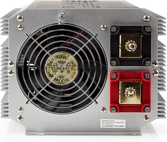 Green Cell Ononderbroken Stroomvoorziening UPS 2000VA 1200W met GC Toepassing Overspanningsbeveiliging 230V Line-Interactive AVR UPS-Systeem USB/RJ45 4x Schuko Uitgangen LCD Display