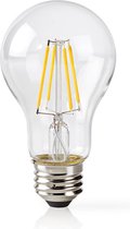 Nedis SmartLife LED Filamentlamp | Wi-Fi | E27 | 500 lm | 5 W | Warm Wit | 2700 K | Glas | Android™ / IOS | A60