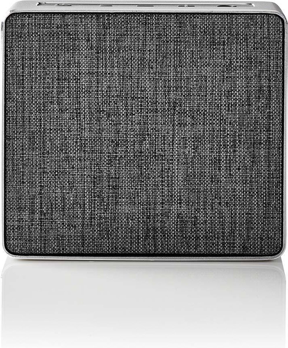 Nedis Bluetooth®-Speaker | Maximale batterijduur: 4 hrs | Handheld Ontwerp | 15 W | Stereo | Ingebouwde microfoon | Grijs