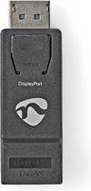 Nedis DisplayPort-Adapter | DisplayPort Male | HDMI™ Female | Vernikkeld | Recht | ABS | ABS | Zwart | Doos