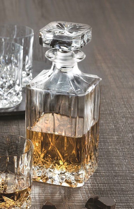 RCR Opera Whiskey Karaf - Incl. 2 Glazen - Kristalglas - RCR Crystal
