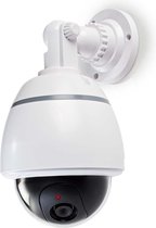 Dummy Beveiligingscamera - Dome - Batterij Gevoed - Binnen - Wit