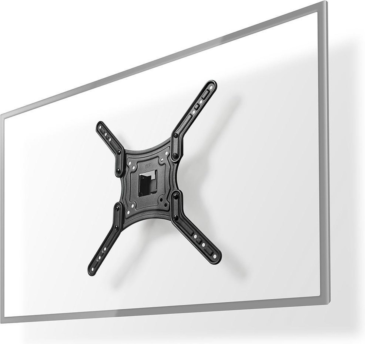 Nedis Draai- en Kantelbare TV-Muurbeugel | 23-55 " | Maximaal schermgewicht: 30 kg | Kantelbaar | Draaibaar | Minimale muurafstand: 67 mm | Maximale muurafstand: 67 mm | 1 Draaipunt(en) | ABS / Staal