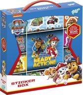 Totum - PAW Patrol - Stickerbox 500+ met 12 rollen stickers inclusief plak- en tekenboekje