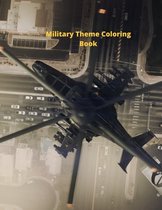 Military Theme Coloring Book