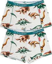 Claesen's boxershort Dinosauer 2-pack maat 92-98