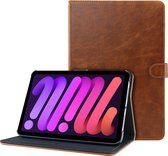 Dasaja leren hoes / case bruin geschikt voor iPad mini 6
