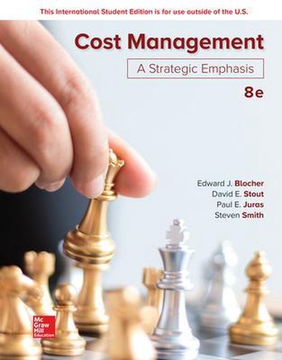 ISE Cost Management: A Strategic Emphasis | 9781260091724 | Edward