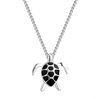 foto van Ketting meisje - schildpad - zilver