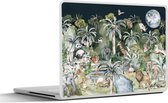 Sticker ordinateur portable - 14 pouces - Décoration Jungle - Enfants - Flamingo