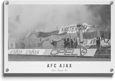 Walljar - AFC Ajax supporters '87 - Muurdecoratie - Plexiglas schilderij