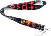 Octopus Spel | Keycord | Lanyard | Sleutels en Telefoon | Netflix Serie | 48.5 cm.