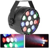 DJ Club Par met 12x 3W RGBW LED's en DMX